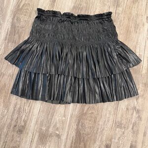 fab'rik Black Tiered Mini Skirt *NEW with Tags*
